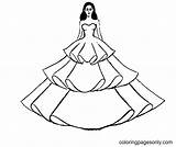 67 Dress Coloring Pages  ColoringPagesOnlycom sketch template