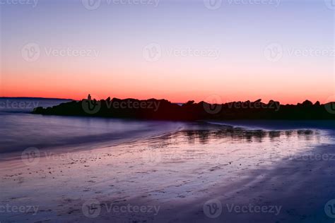 Coney Island Beach Sunset 15907422 Stock Photo at Vecteezy