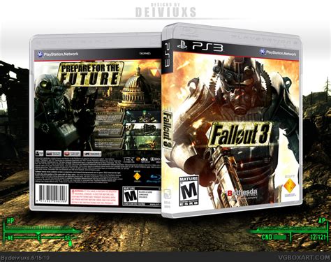 Fallout 3 PlayStation 3 Box Art Cover by deiviuxs