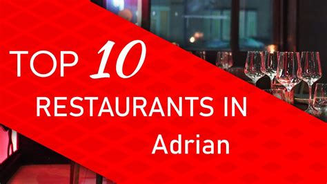 Top 10 best Restaurants in Adrian, Michigan - YouTube