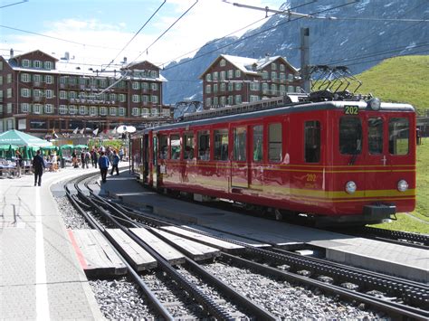 Kleine Scheidegg Railway Station, Switzerland - Top Tourist