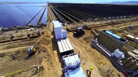 Topaz Solar Farms Construction Video - YouTube