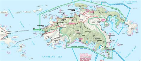 St. John Map – St. John Info -USVI Island &Travel Information