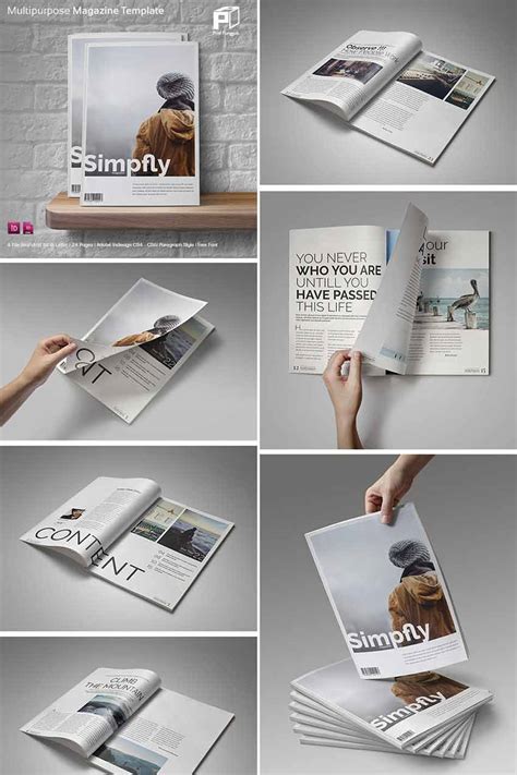 Free Magazine Layout Templates