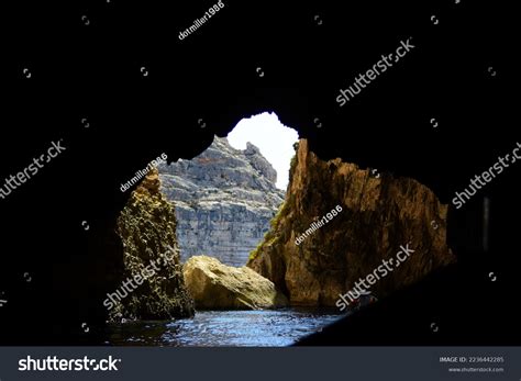 Inside Blue Grotto Sea Cave Malta Stock Photo 2236442285 | Shutterstock