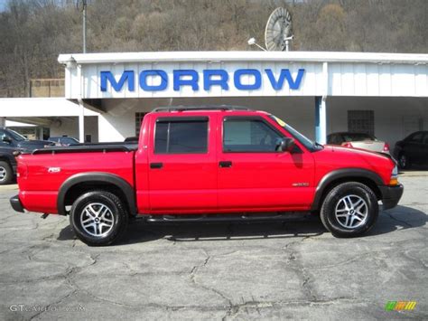 2003 Victory Red Chevrolet S10 LS ZR5 Crew Cab 4x4 #27919782 | GTCarLot ...