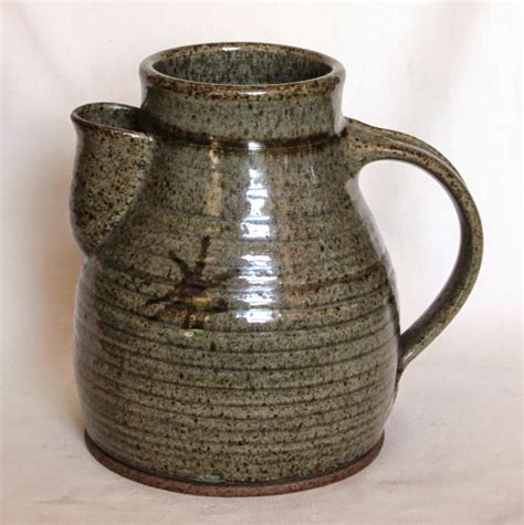 Curio Gifts: Large Studio Pottery Stoneware Jug