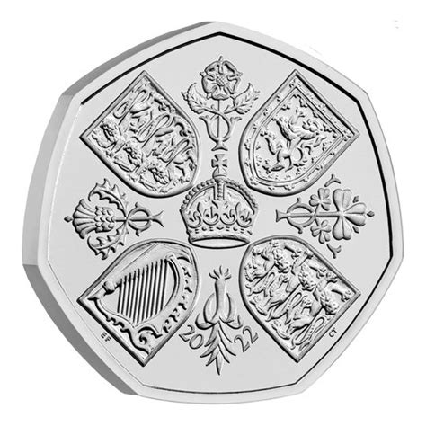 2022 Her Majesty Queen Elizabeth II 50p | Coin Checker