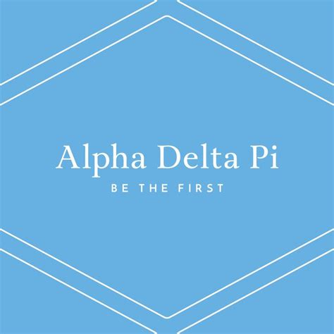 Alpha Delta Pi Logo Design