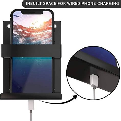 Metallic Black Mobile Charger Stand, Size: standard at Rs 49/piece in ...