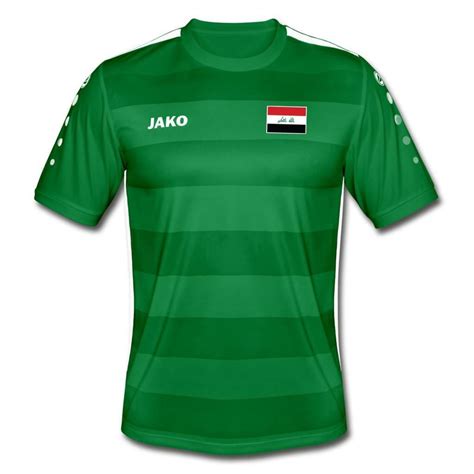 Iraq National Football Soccer Team Shirt Jersey 2019 (green/white) | in Wembley, London | Gumtree