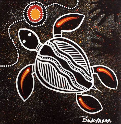 Aboriginal Art Paintings Turtle