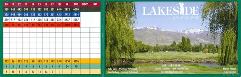 Lakeside Golf Course - Course Profile | Course Database