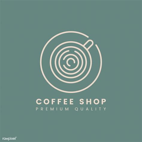 Premium quality coffee shop logo vector | free image by rawpixel.com Coffee Shop Branding ...