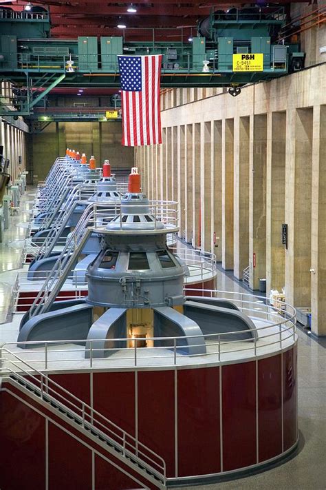 Hoover Dam Turbine Hall Photograph by Jim West