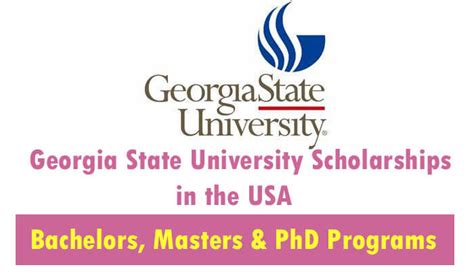 Georgia State University Fully Funded Scholarships in the USA 2023