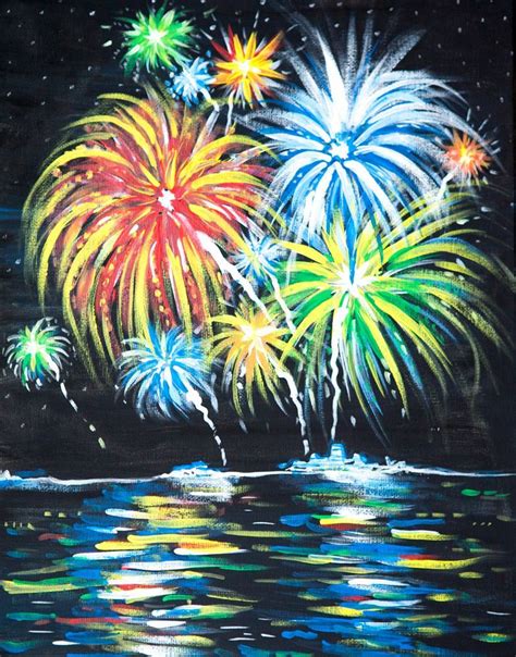 Pin by JK Smiling on Colour mixing | Fireworks art, Firework painting ...