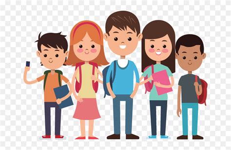 Transparent Students Clipart Png - Cartoon Transparent Students Png ...