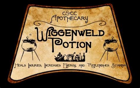 Wiggenweld Potion | Potion labels, Potions, Halloween apothecary labels