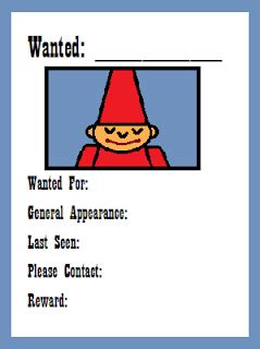 Artistry of Education: Elf on a Shelf Wanted Poster -- Christmas in July