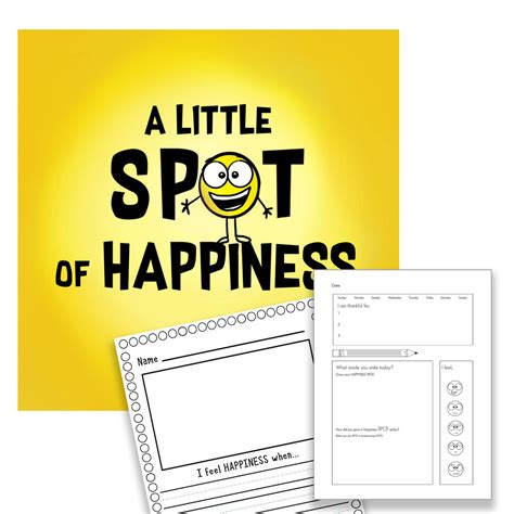 A Little SPOT of Happiness-Download Activity Printable – Diane Alber