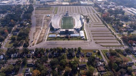 College Football Stadium Aerial Shot Stock Photo - Image of alabama ...