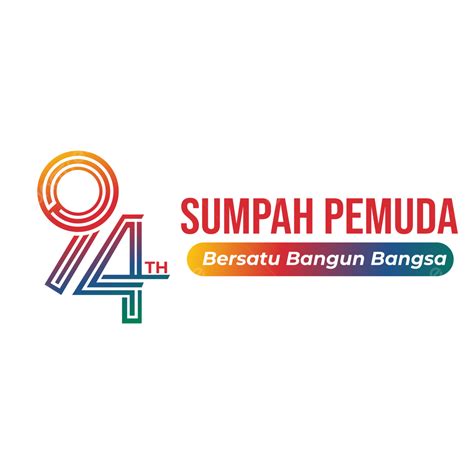 Logo Resmi Sumpah Pemuda 94 Tahun 2022, Logo Sumpah Pemuda 2022, Logo ...