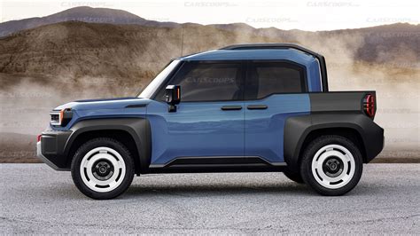 Toyota Compact Cruiser EV Looks Awesome In Pickup Form | Carscoops