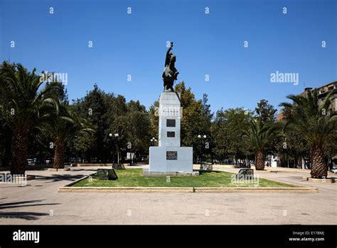 monument to manuel rodriguez erdoiza bustamante park Santiago Chile Stock Photo - Alamy