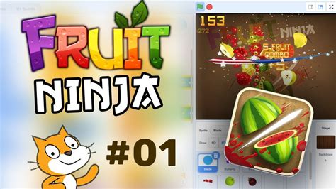 Scratch Tutorial: Fruit Ninja! (Part 1 - Adding Fruit) - YouTube