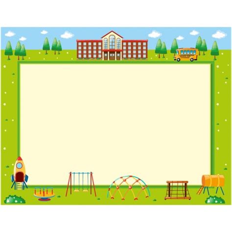 Free Vector | School background design