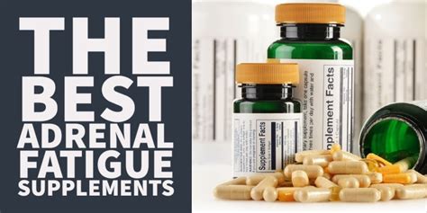 The Best Adrenal Fatigue Supplements + How to use them