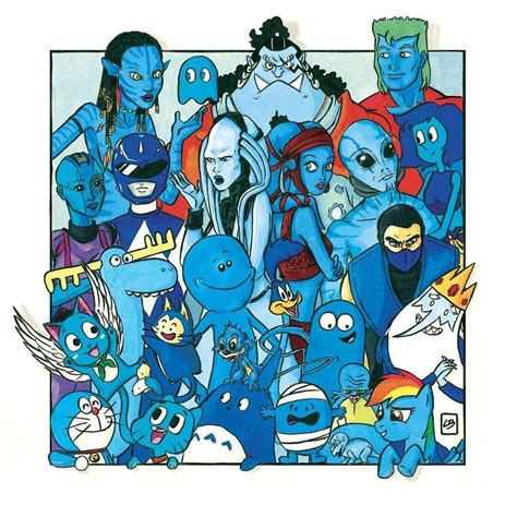 Colorful Cartoon Characters