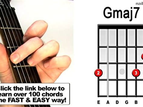 Gmaj7 Chord Piano