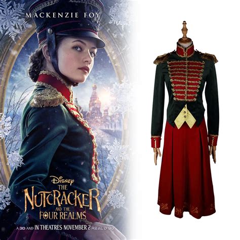 2018 The Nutcracker And The Four Realms Clara Cosplay Costume Halloween Carnival Costume Custom ...