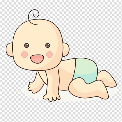 crawling baby - Clip Art Library