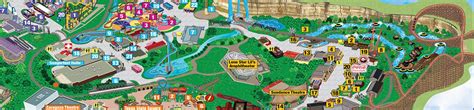 Park Map | Six Flags Fiesta Texas