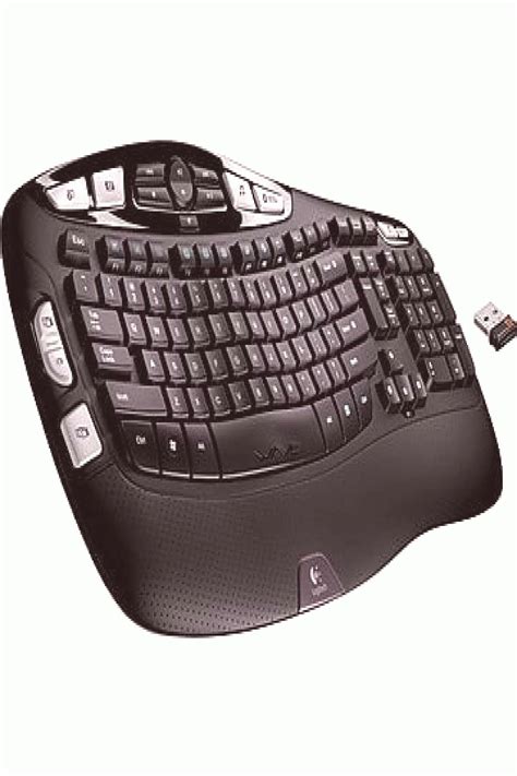 Shop Staples for Logitech K350 Curved FullSize Wireless Keyboard Black 920001996 Shop Staples in ...