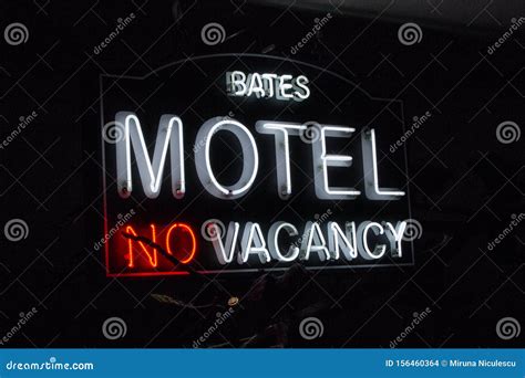 Bates Motel Sign at Madame Tussauds Museum Editorial Stock Image ...