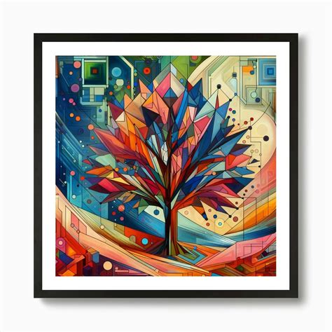 Abstract Tree Of Life Art Print by UrbanElegance - Fy