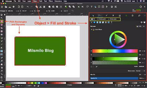 Cara Membuat Rectangle Di Inkscape - Milsmilo Blog