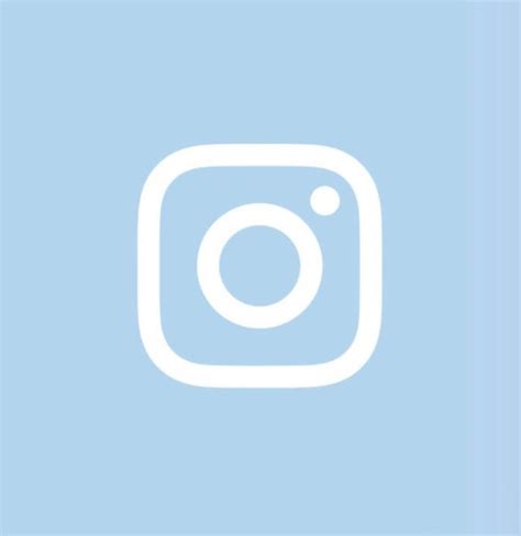 light blue instagram app icon | App icon, Iphone photo app, Iphone icon