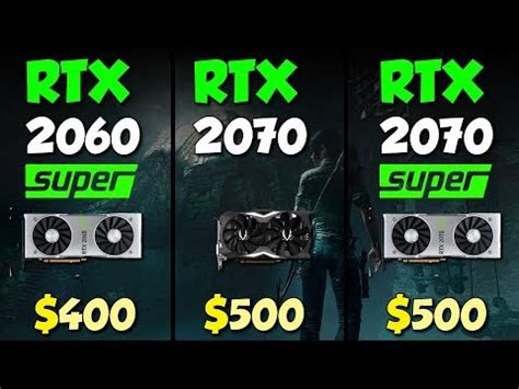 RTX 2060 SUPER. vs RTX 2070. vs RTX 2070 SUPER - YouTube