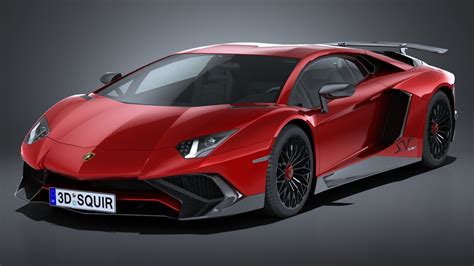 Lamborghini aventador lp750-4 3D model - TurboSquid 1258190