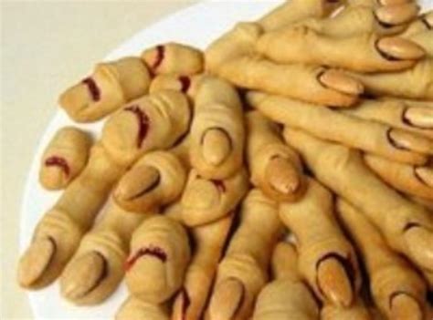 WITCH FINGER COOKIES for Halloween Recipe | Just A Pinch Recipes
