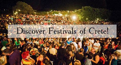 Discover Festivals of Crete! | Local festivals, Festival, Crete holiday