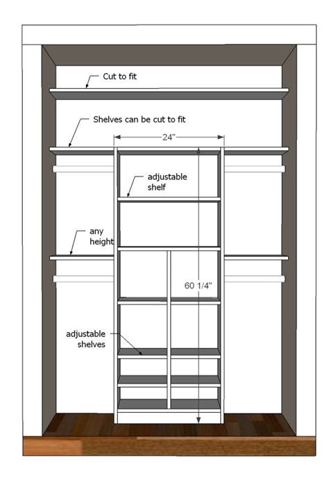 Closet Organizers Diy Plans - WoodWorking Projects & Plans