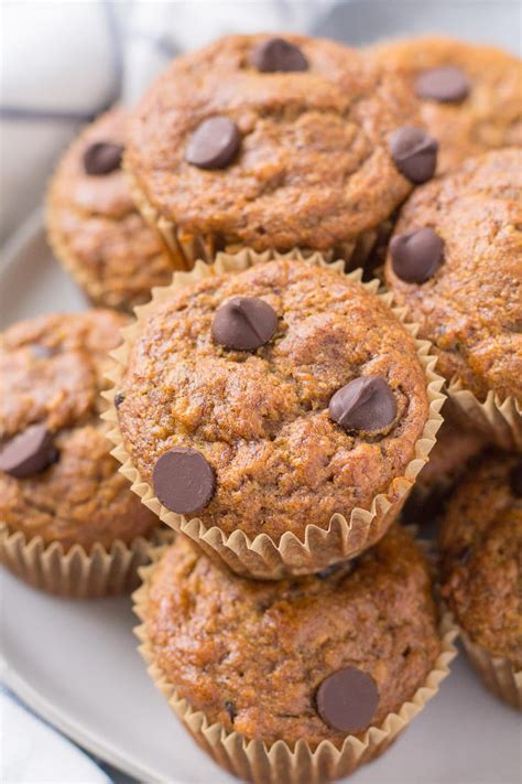 Healthy Banana Muffins | The Clean Eating Couple