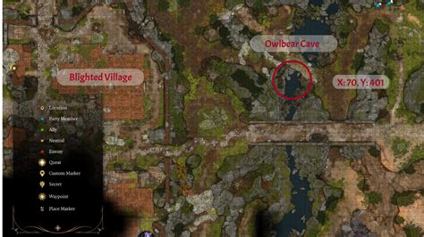 How to Complete Owlbear Cave and Open the Gilded Selune Chest in Baldur's Gate 3 - Prima Games