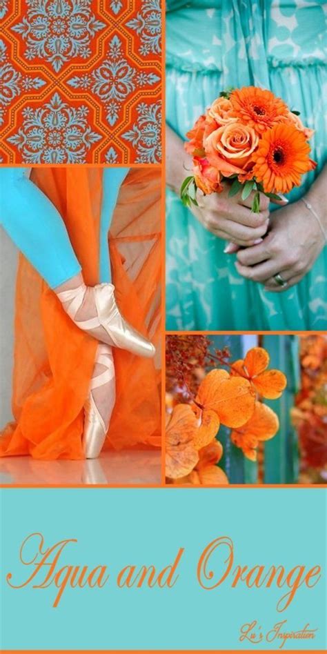 Aqua and Orange Color Schemes Colour Palettes, Colour Pallette, Color Combos, Teal Color Palette ...